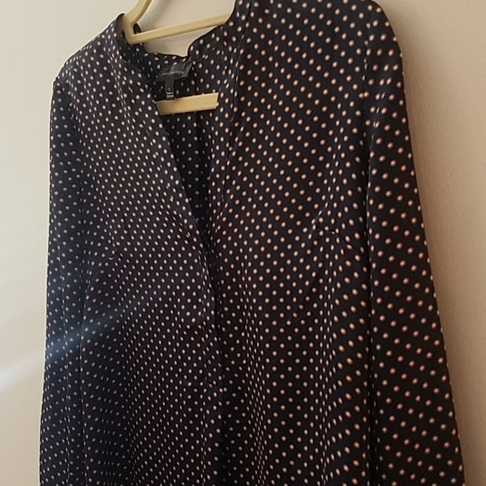 Polka dot dress shirt